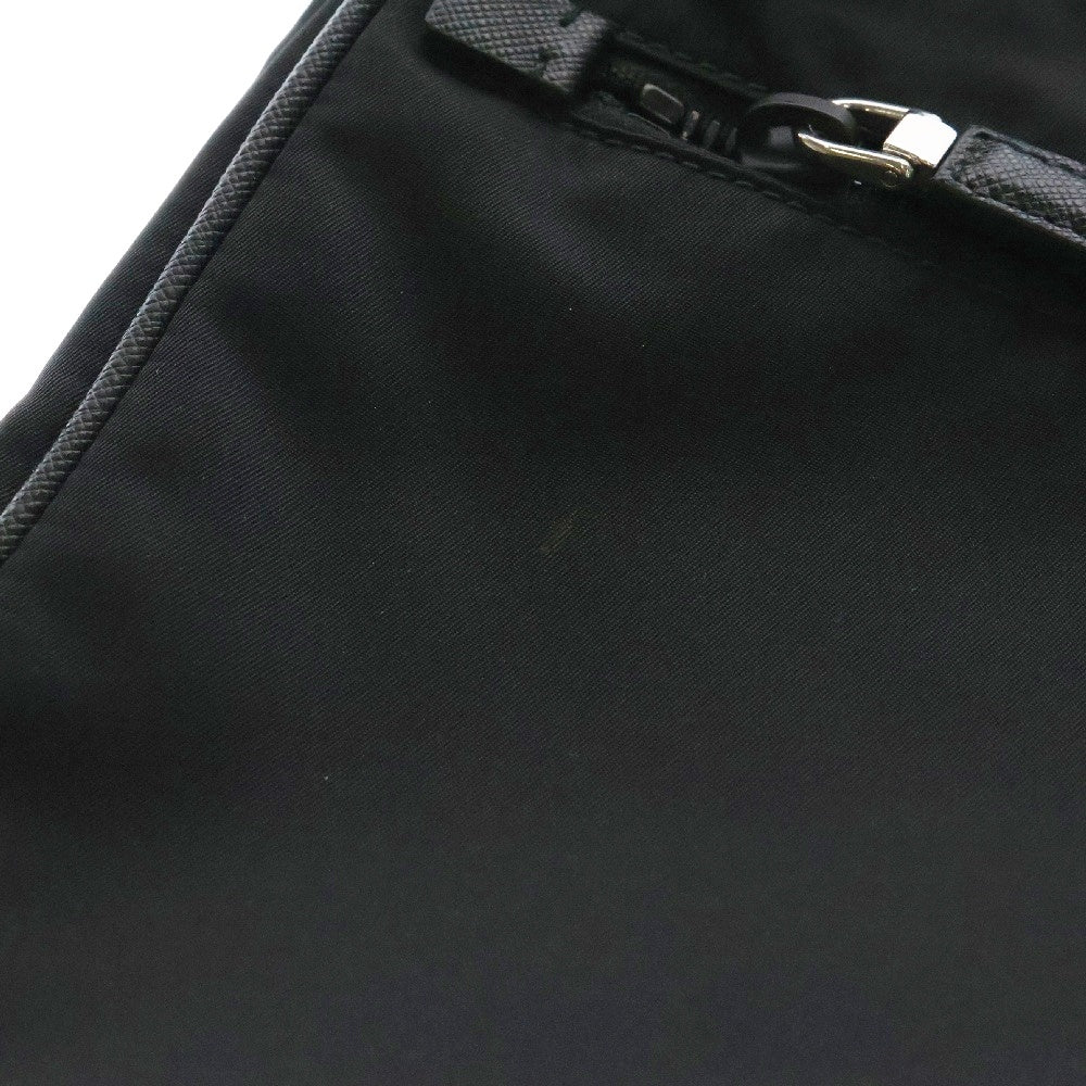 PRADA(プラダ) テスート ショルダーバッグ ブラック ナイロン トライアングルロゴ 2VH251