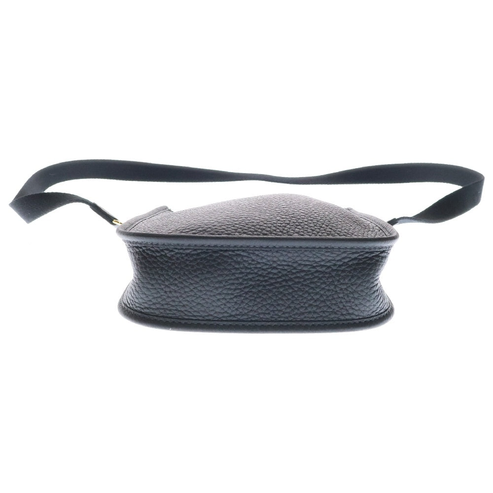 HERMES(エルメス) エブリンTPM トリヨン ショルダーバッグ ブラック ゴールド金具 K刻印