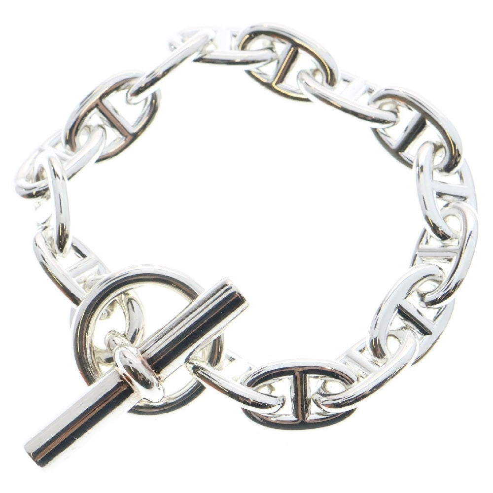 HERMES(エルメス) Chaine d'Ancre MM シェーヌダンクルMM 15コマ チェーンブレスレット シルバー
