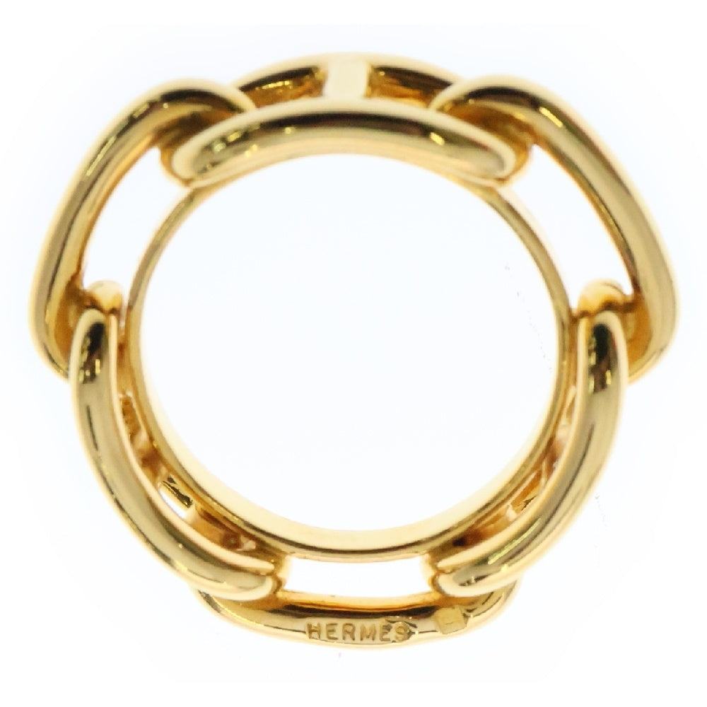 HERMES(エルメス) シェーヌダンクル スカーフリング ゴールド GP アクセサリー
