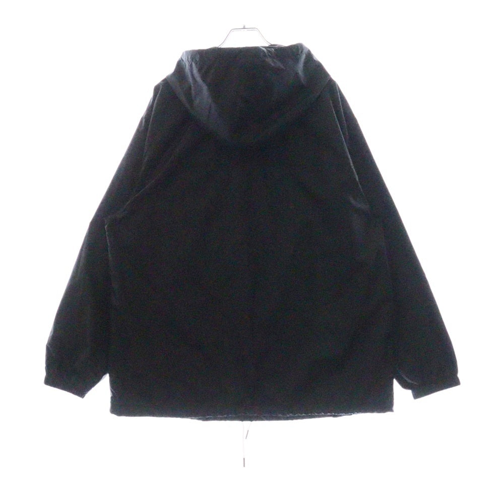 CELINE(セリーヌ) エディ期 ナイロン ロゴアノラックパーカー ブラック×ホワイト ポリエステル 46 2W531495M