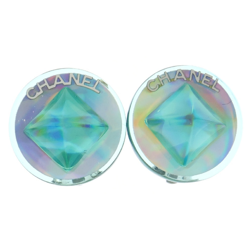 CHANEL(シャネル) ロゴ オーロラ イヤリング レジン アクセサリー 00T