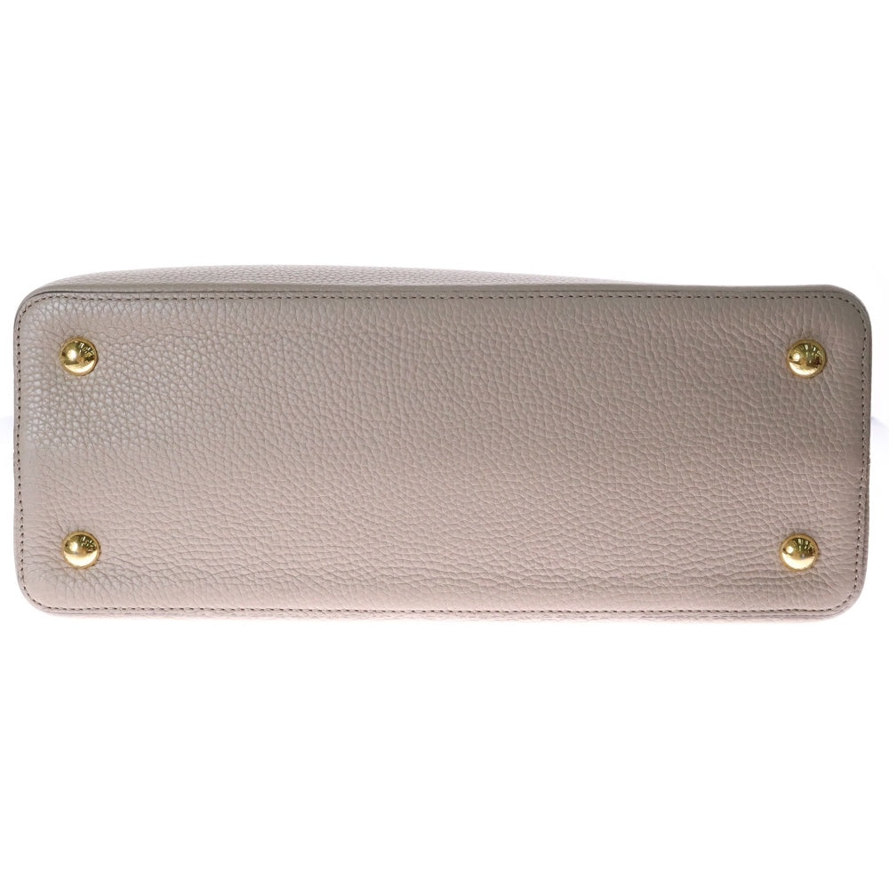 LOUIS VUITTON(ルイヴィトン) カプシーヌBB ガレ ハンドバッグ トートバッグ ベージュ ゴールド金具 レザー M94634