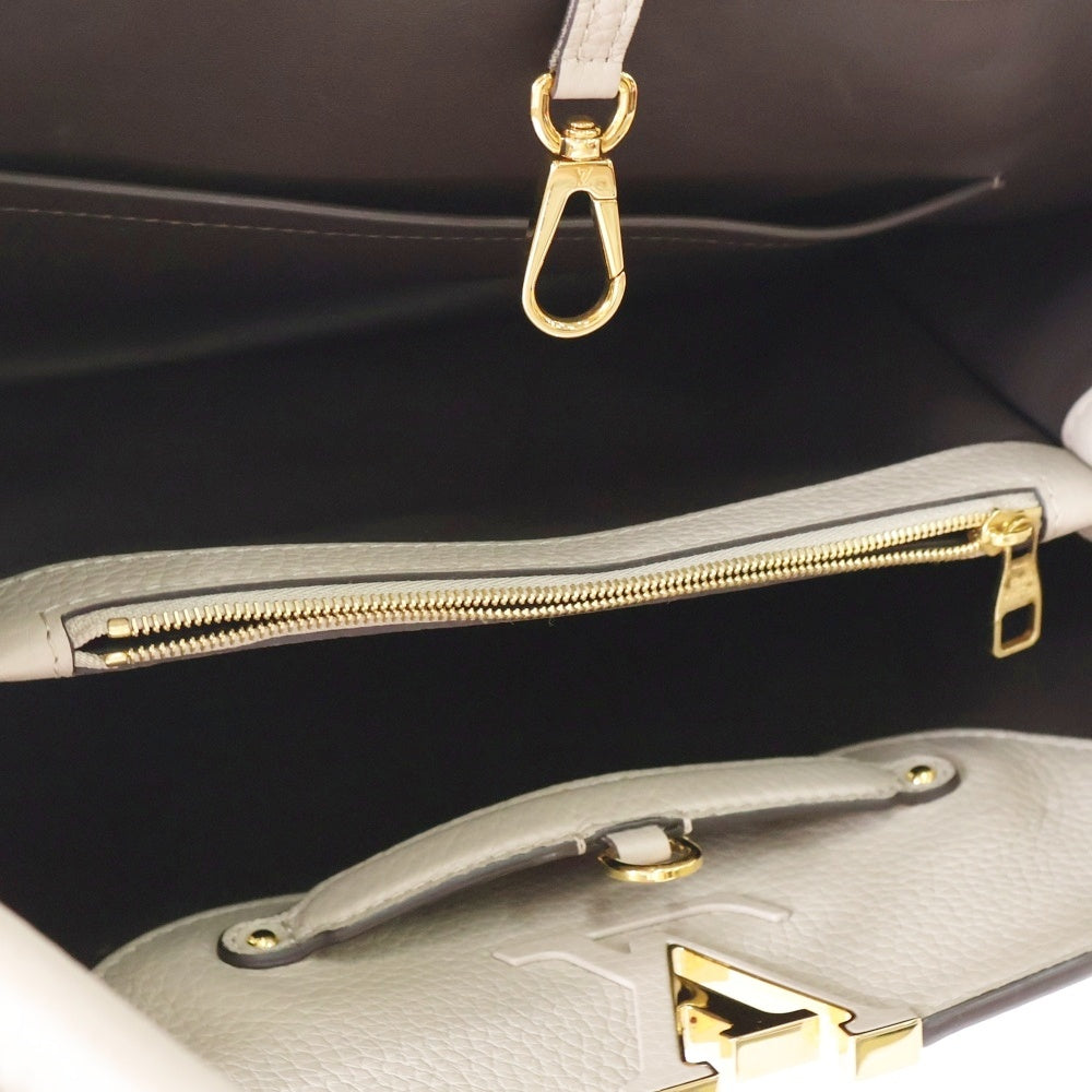 LOUIS VUITTON(ルイヴィトン) カプシーヌBB ガレ ハンドバッグ トートバッグ ベージュ ゴールド金具 レザー M94634