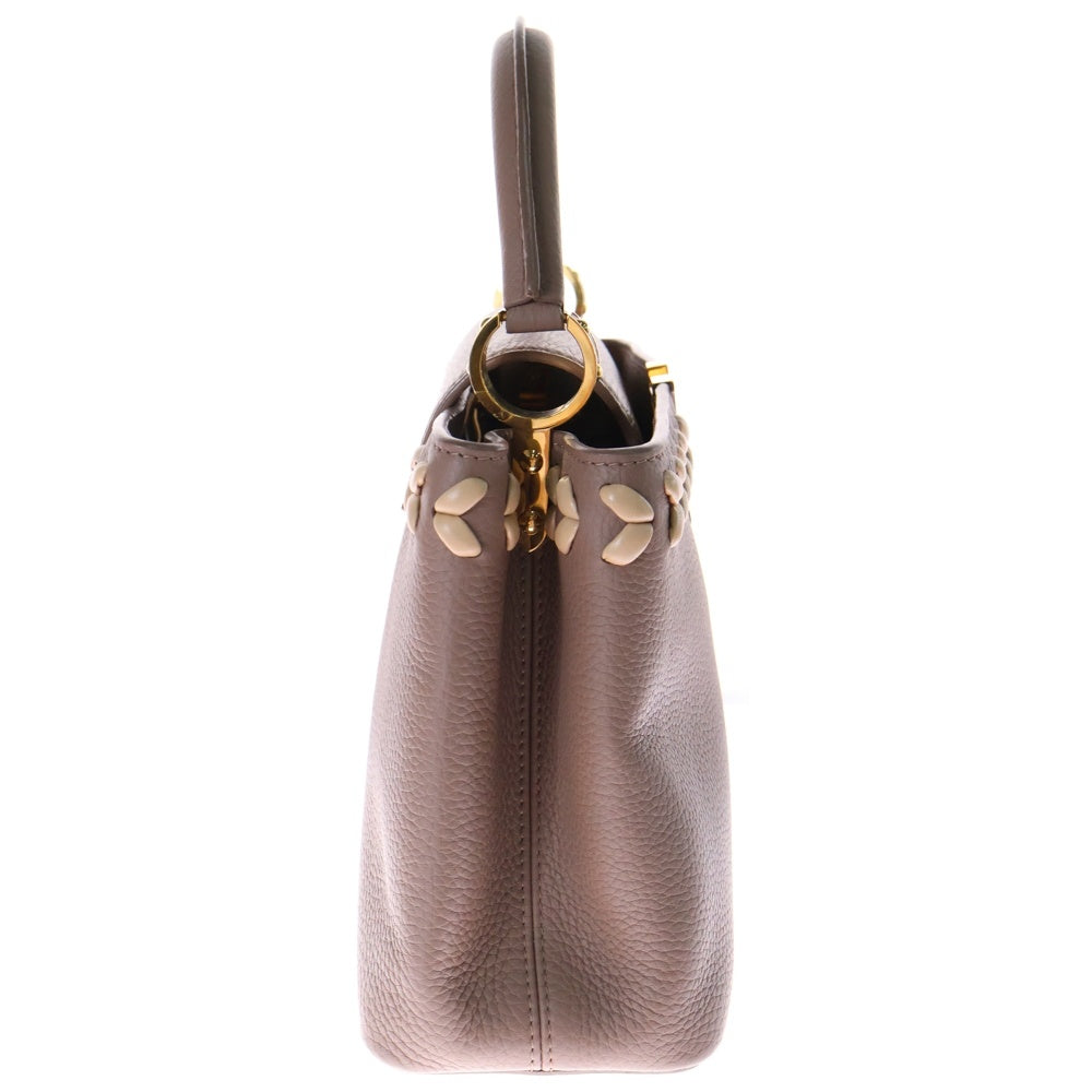 LOUIS VUITTON(ルイヴィトン) カプシーヌPM 2WAYバッグ ハンドバッグ ショルダーバッグ ゴールド金具 ベージュ トリヨンレザー M54882
