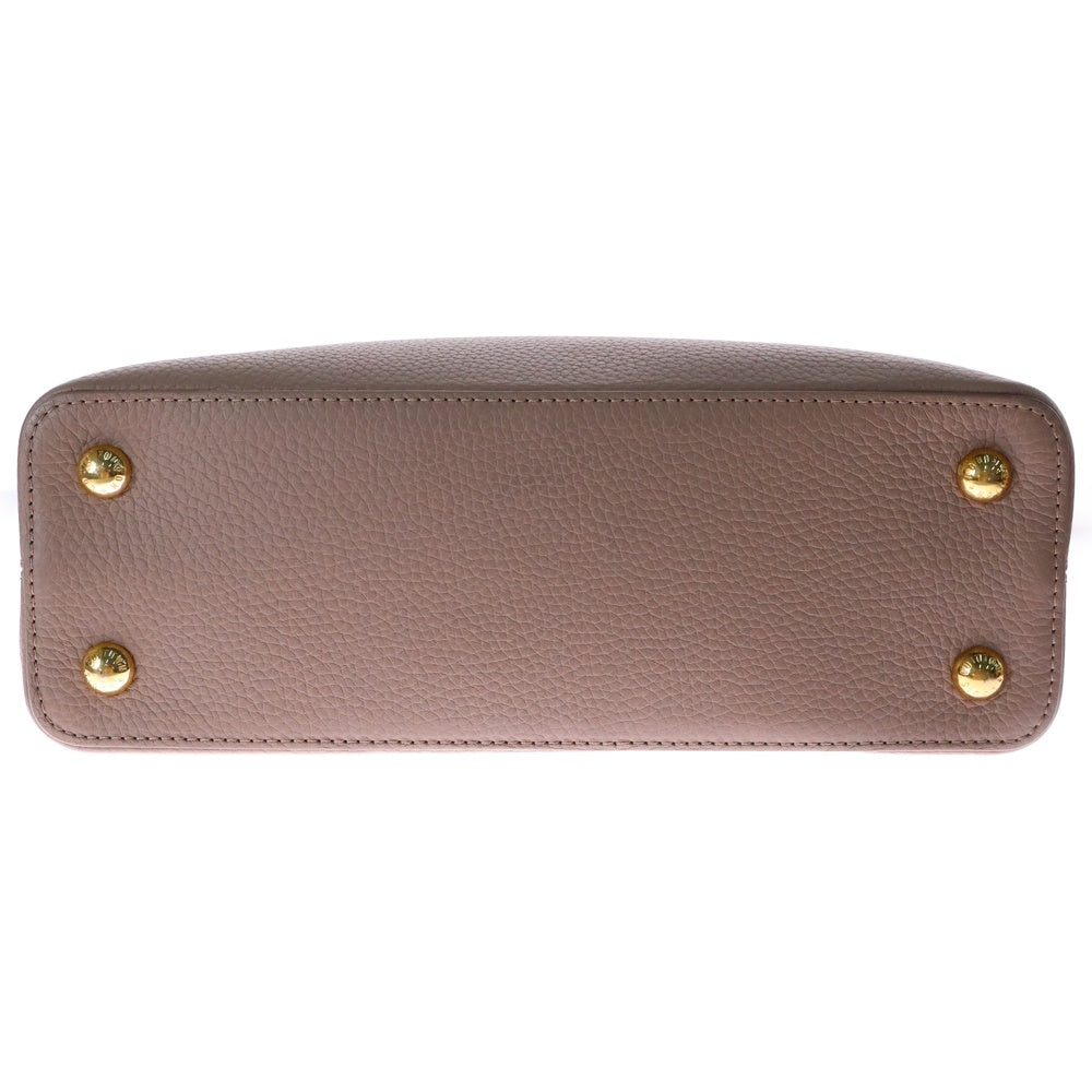 LOUIS VUITTON(ルイヴィトン) カプシーヌPM 2WAYバッグ ハンドバッグ ショルダーバッグ ゴールド金具 ベージュ トリヨンレザー M54882