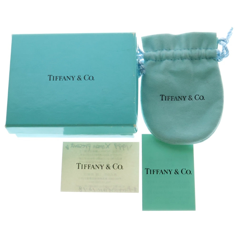 TIFFANY&Co(ティファニー) ダブルオープンハート バングル 950 ブレスレット シルバー 7.3g
