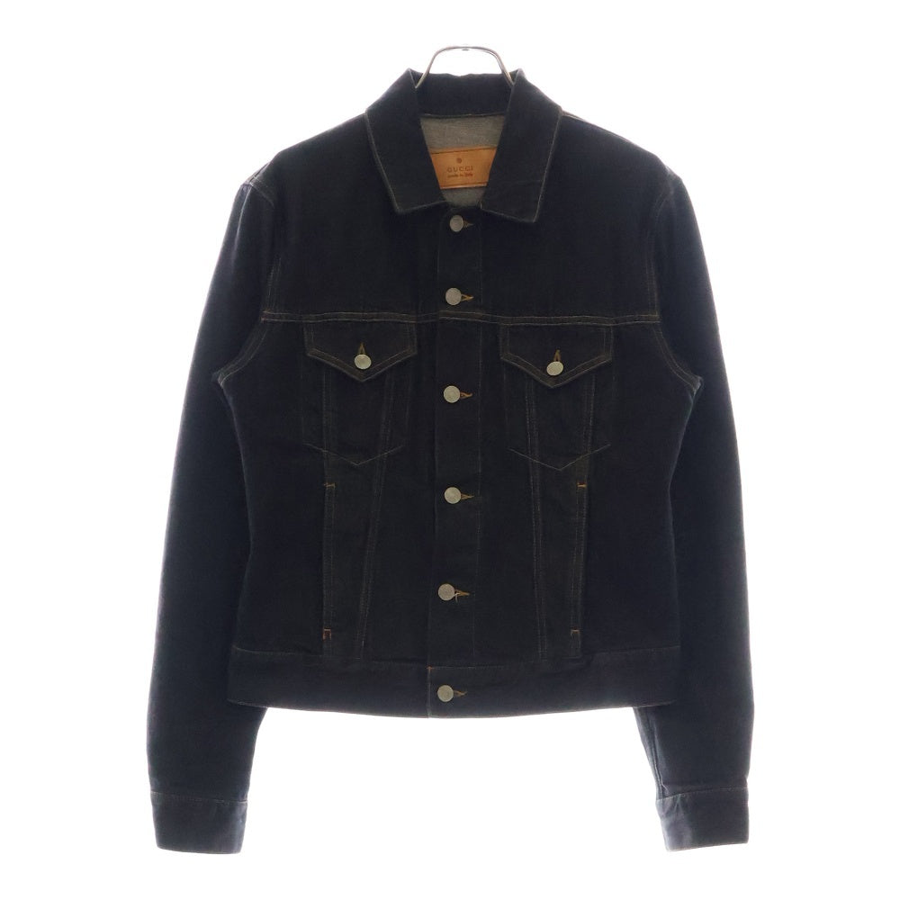 GUCCI(グッチ) ロゴボタン Denim Jacket デニムジャケット インディゴ 101063.Z1353