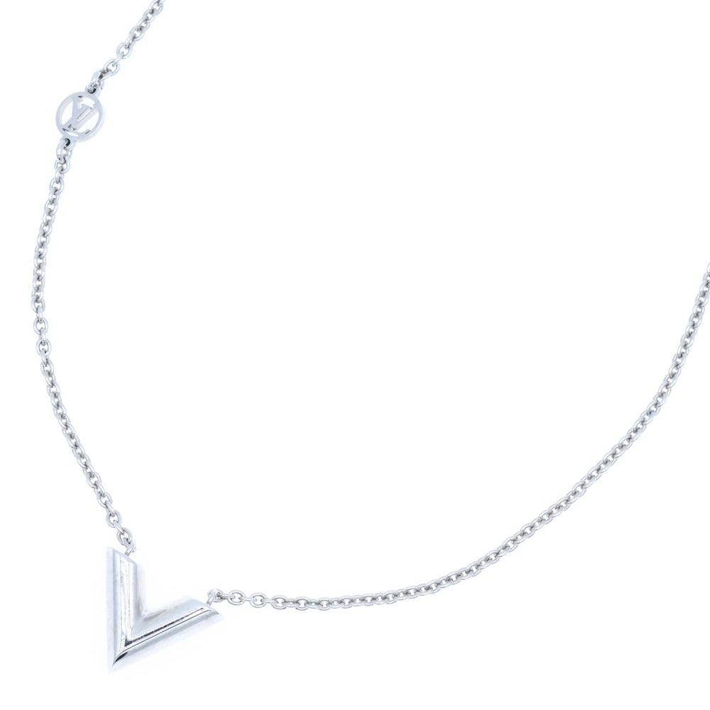LOUIS VUITTON(ルイヴィトン) エセンシャルV ネックレス ペンダント メタル シルバー M63197 アクセサリー