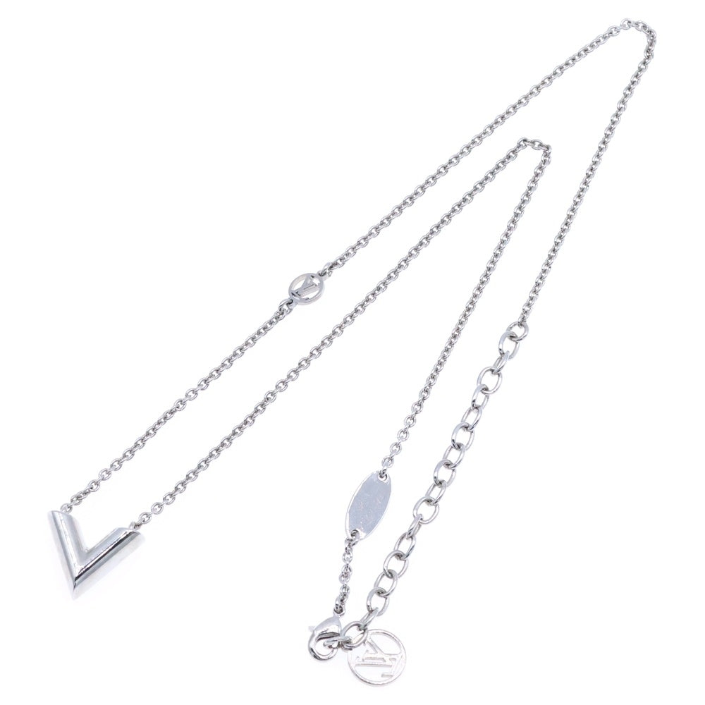 LOUIS VUITTON(ルイヴィトン) エセンシャルV ネックレス ペンダント メタル シルバー M63197 アクセサリー