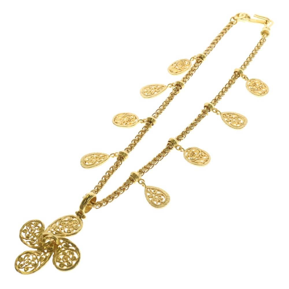 CHANEL(シャネル) ココフラワー ネックレス GP ゴールド 95A アクセサリー ヴィンテージ