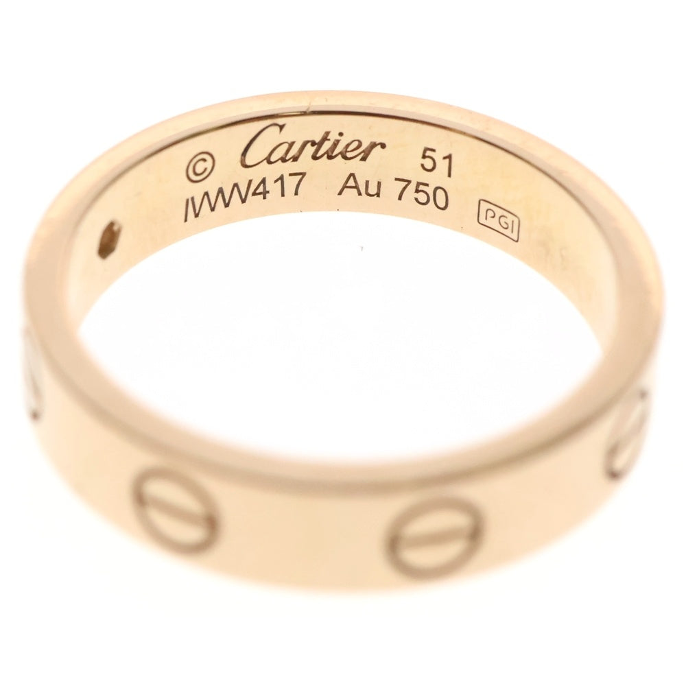 Cartier(カルティエ) Love Ring ラブリング ダイヤ付 リング 指輪 ピンクゴールド レディース