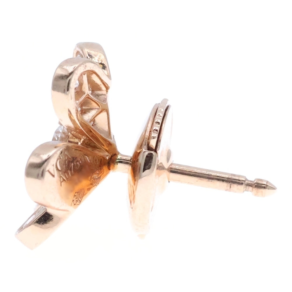 Van Cleef & Arpels(ヴァンクリーフアンドアーペル) フリヴォル ミニ ダイヤ ピアス Au750 K18 PG ピンクゴールド ジュエリー