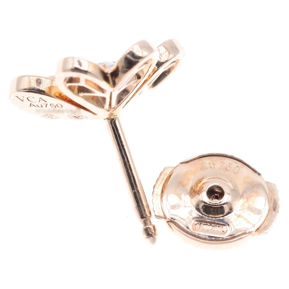 Van Cleef & Arpels(ヴァンクリーフアンドアーペル) フリヴォル ミニ ダイヤ ピアス Au750 K18 PG ピンクゴールド ジュエリー