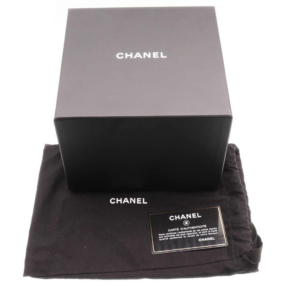 CHANEL(シャネル) マトラッセ キャビア ココマーク ミニ バニティ クラシック チェーン バッグ ゴールド金具 ブラック/ゴールド レディース 31番台