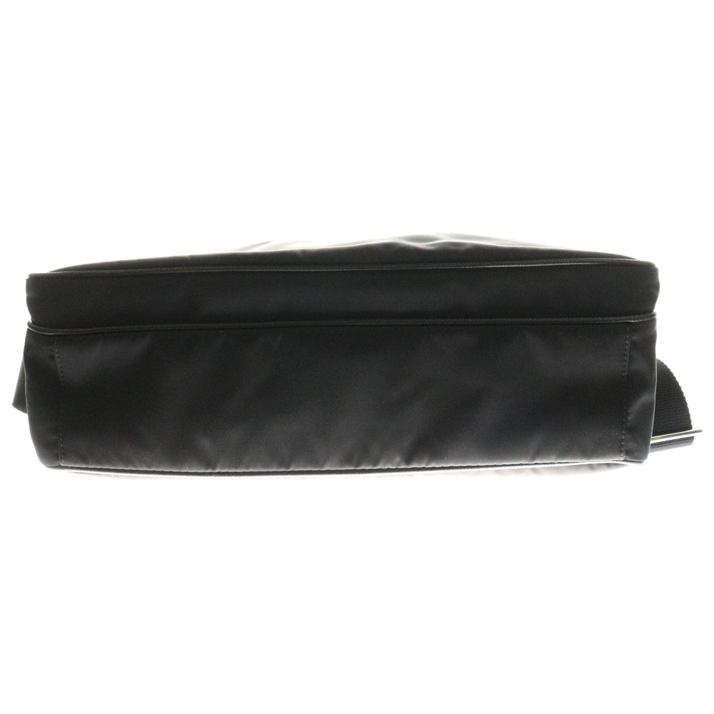 PRADA(プラダ) 2WAYバッグ ハンドバック トートバッグ ショルダーバッグ ブラック シルバー金具 テスート レザー 2VG032