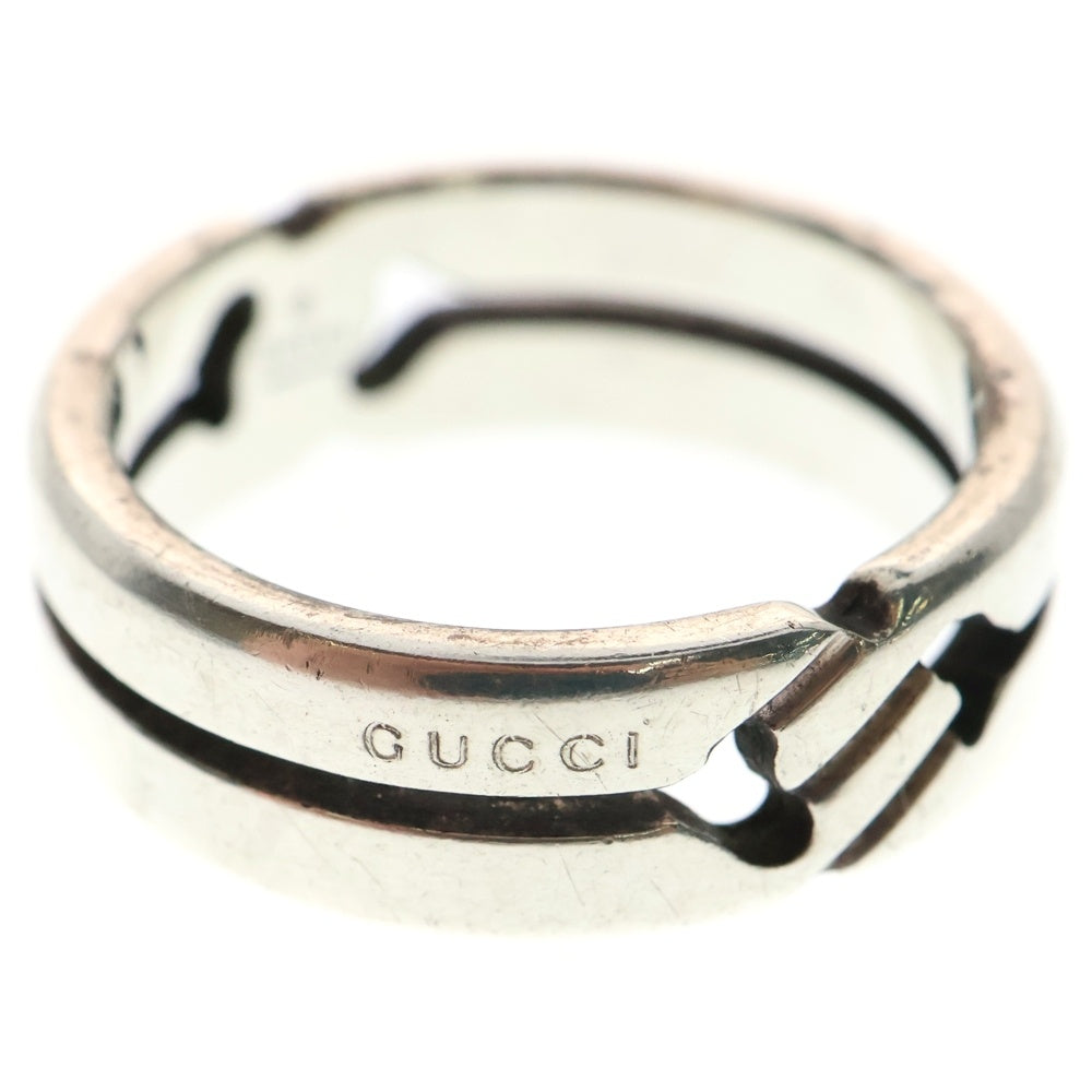 GUCCI(グッチ) ノットリング 指輪 シルバー Sv925 #18