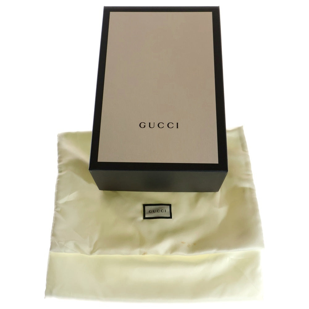 GUCCI(グッチ) ラジャ オフィディア チェーンショルダーバッグ タイガーモチーフ ブラック レザー ゴールド金具 573797