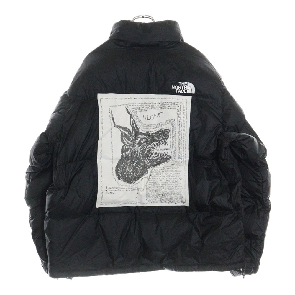 SUPREME(シュプリーム) 24AW ×THE NORTH FACE Nuptse Jacket Raymond Pettibon ノースフェイス ヌプシ ダウンジャケット ブラック レイモンド・ペティボン ND52402I