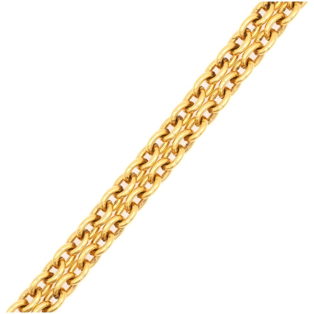 CHANEL(シャネル) ココマーク ルーペ ペンダントトップ チェーンネックレス ゴールド