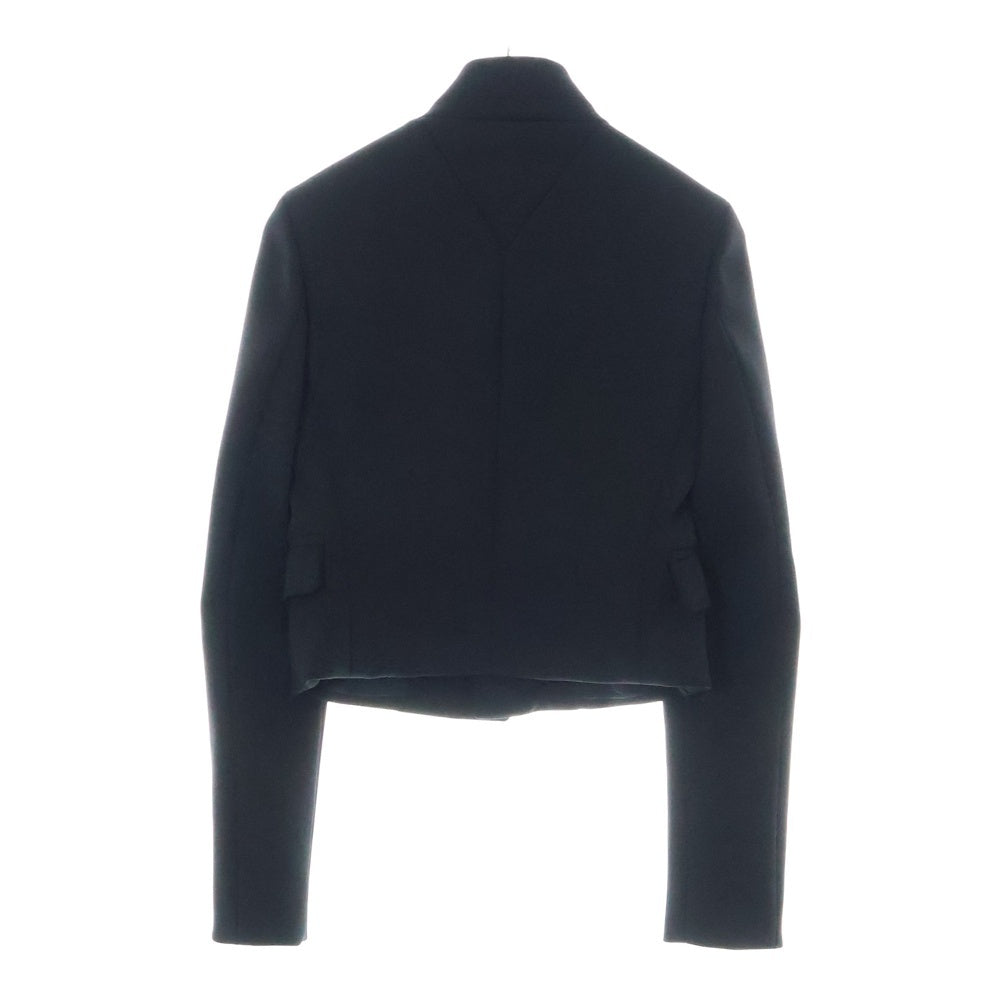 BOTTEGA VENETA(ボッテガヴェネタ) クロップド ジャケット 黒 コットン サイズ34