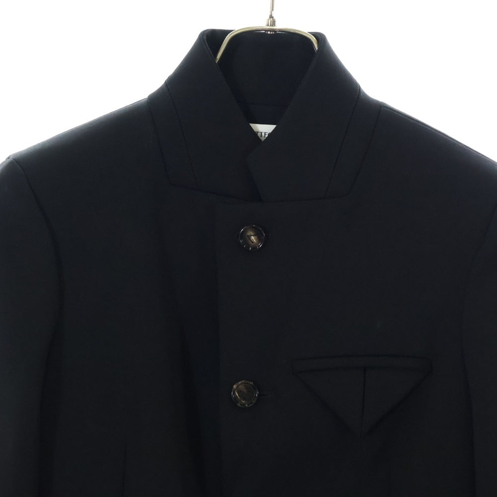 BOTTEGA VENETA(ボッテガヴェネタ) クロップド ジャケット 黒 コットン サイズ34