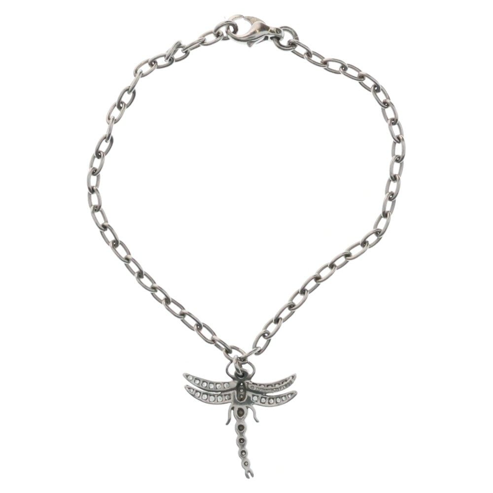 TIFFANY&Co(ティファニー) ダイヤ付ドラゴンフライモチーフ チェーンブレスレット シルバー レディース Pt950