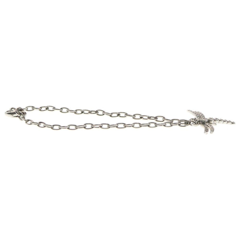 TIFFANY&Co(ティファニー) ダイヤ付ドラゴンフライモチーフ チェーンブレスレット シルバー レディース Pt950