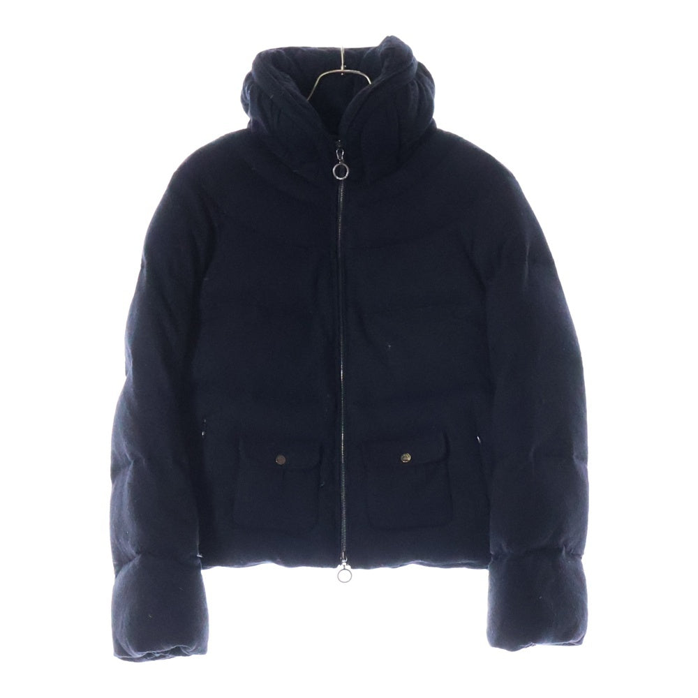 MONCLER(モンクレール) BRIANCON ブリアンソン ジップアップ ダウンジャケット ブラック ウール レディース 020934532400