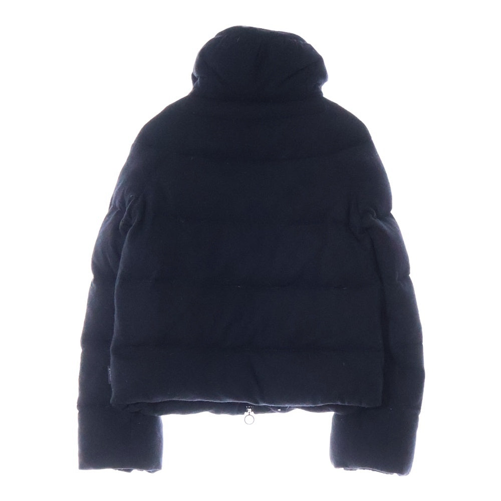MONCLER(モンクレール) BRIANCON ブリアンソン ジップアップ ダウンジャケット ブラック ウール レディース 020934532400