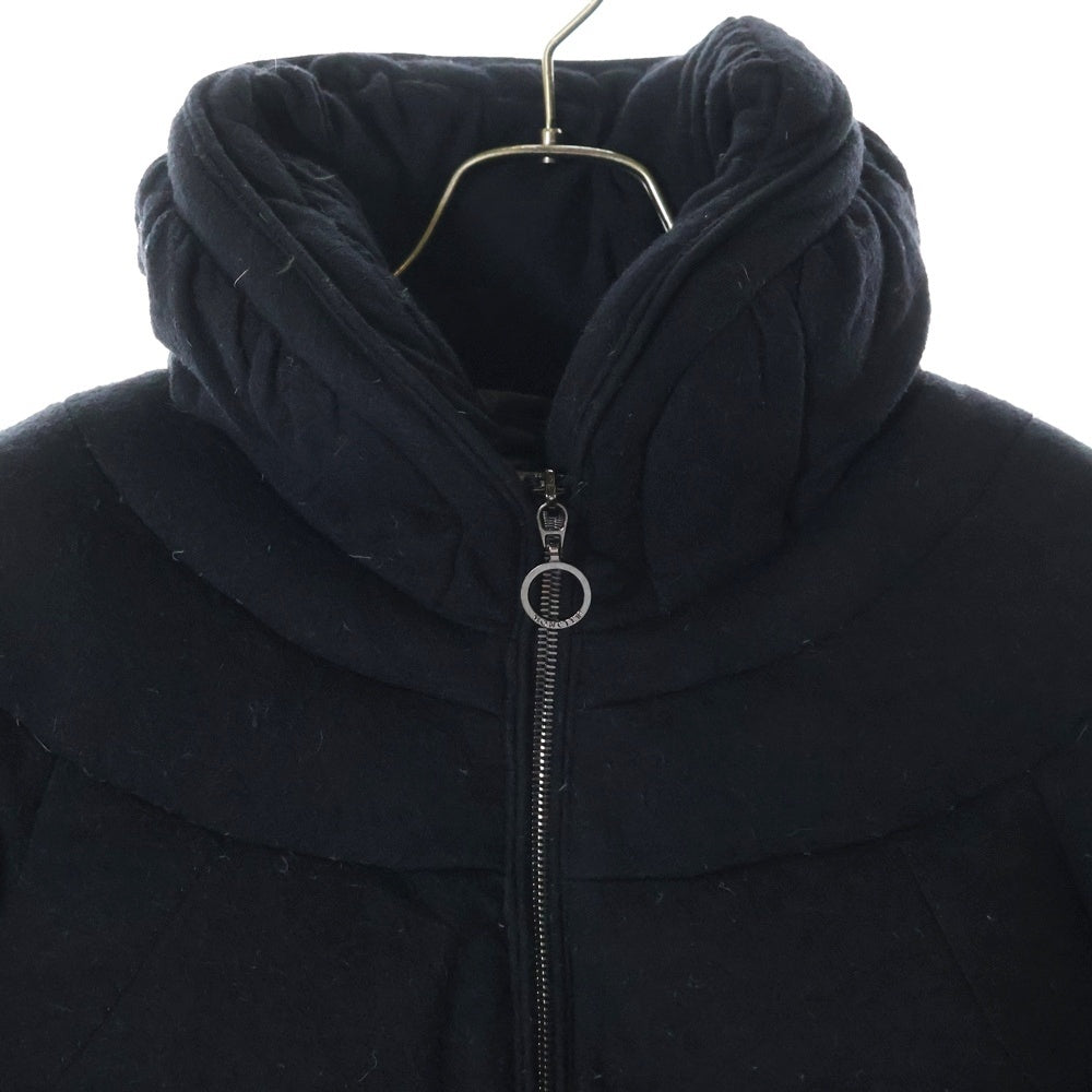 MONCLER(モンクレール) BRIANCON ブリアンソン ジップアップ ダウンジャケット ブラック ウール レディース 020934532400