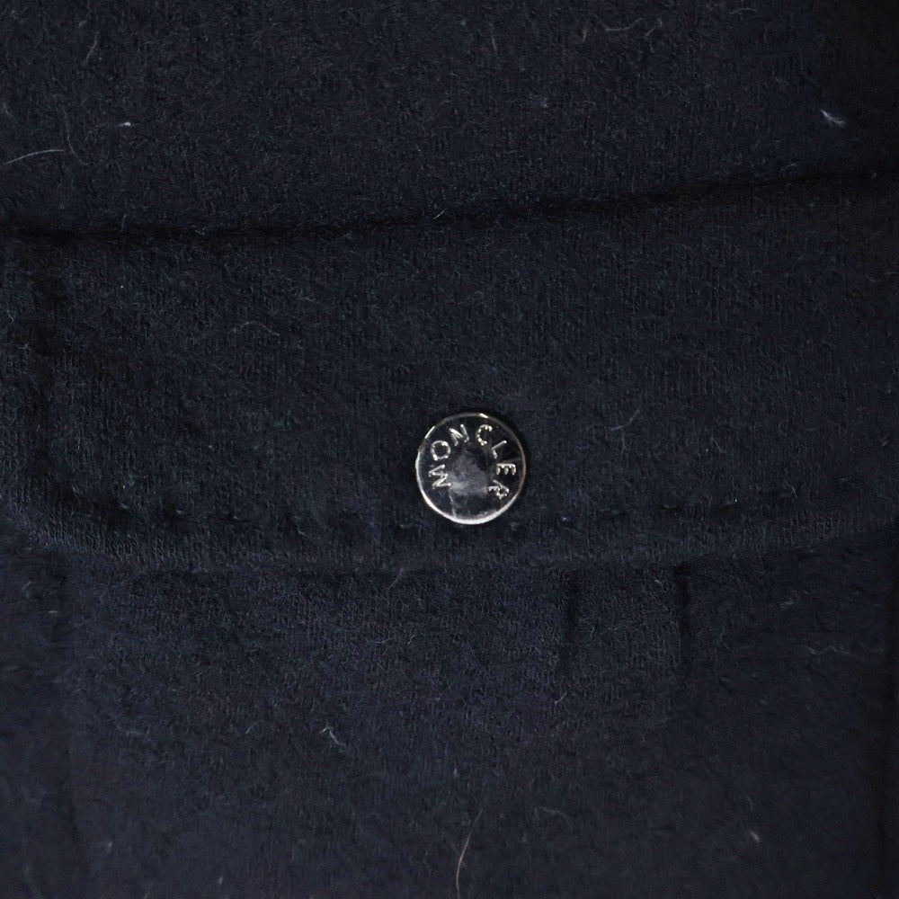 MONCLER(モンクレール) BRIANCON ブリアンソン ジップアップ ダウンジャケット ブラック ウール レディース 020934532400
