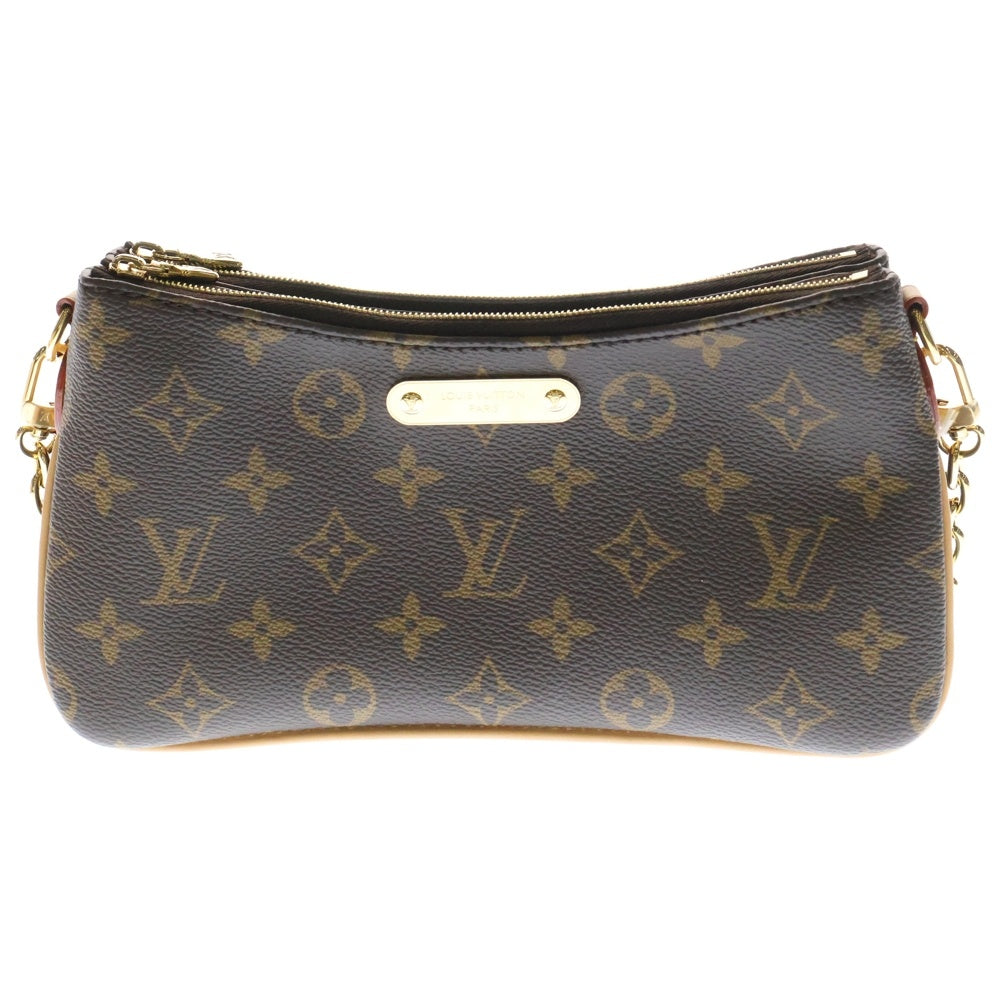 LOUIS VUITTON(ルイヴィトン) モノグラム ポシェットリヴ ブラウン PVC M83008 ショルダーバッグ