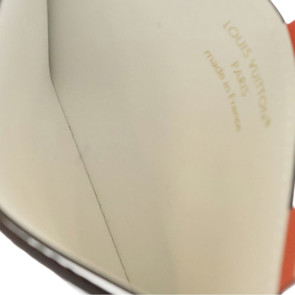 LOUIS VUITTON(ルイヴィトン) モノグラム ポルト カルト・クルーズ バッグチャーム レザー×PVC ブラウン ゴールド金具 M14468