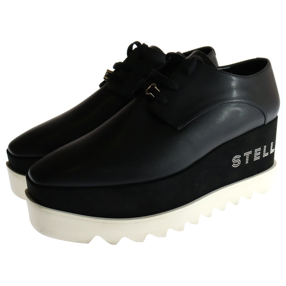 STELLA McCARTNEY(ステラマッカートニー) ステラ エリス プラットフォーム スニーカー シューズ ブラック×ホワイト レディース