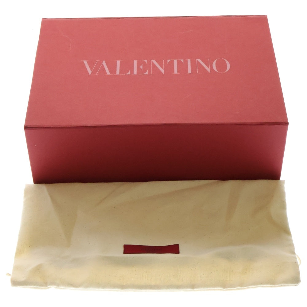 VALENTINO(ヴァレンティノ) ショルダーバッグ ショルダーポシェット ゴールド金具 レッド レザー