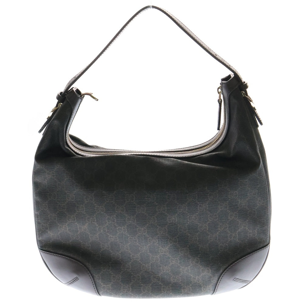 GUCCI(グッチ) GGスプリーム PVC レザー ワンショルダーバッグ ブラウン 309618