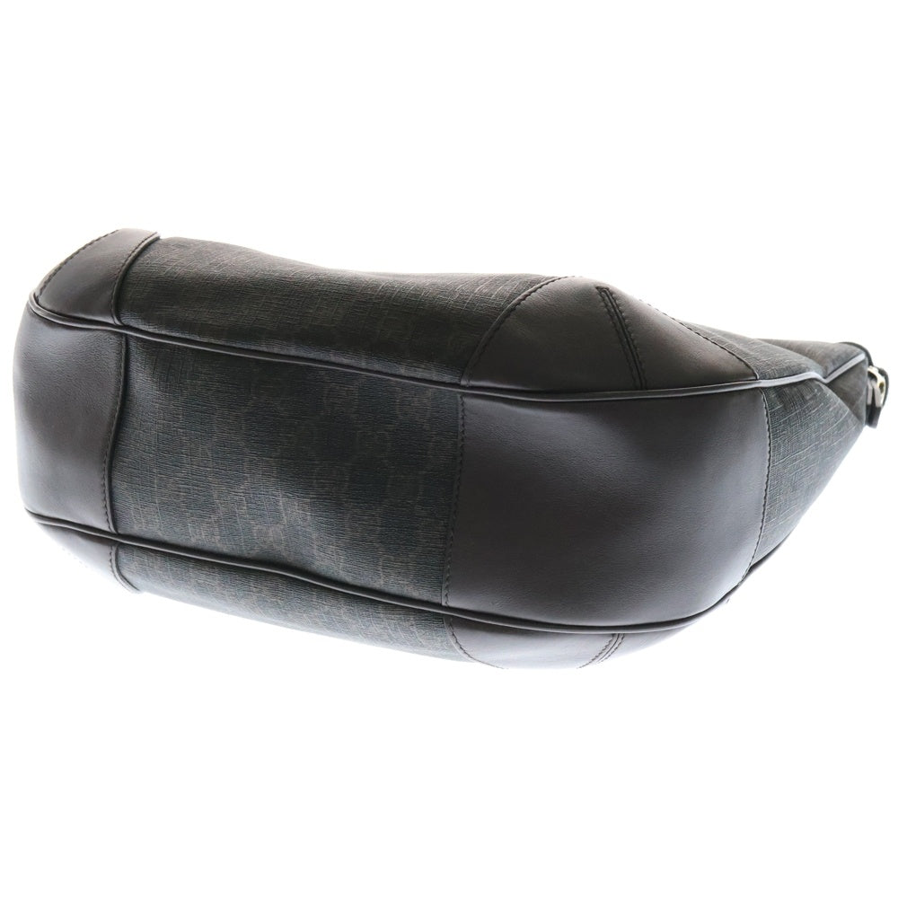 GUCCI(グッチ) GGスプリーム PVC レザー ワンショルダーバッグ ブラウン 309618