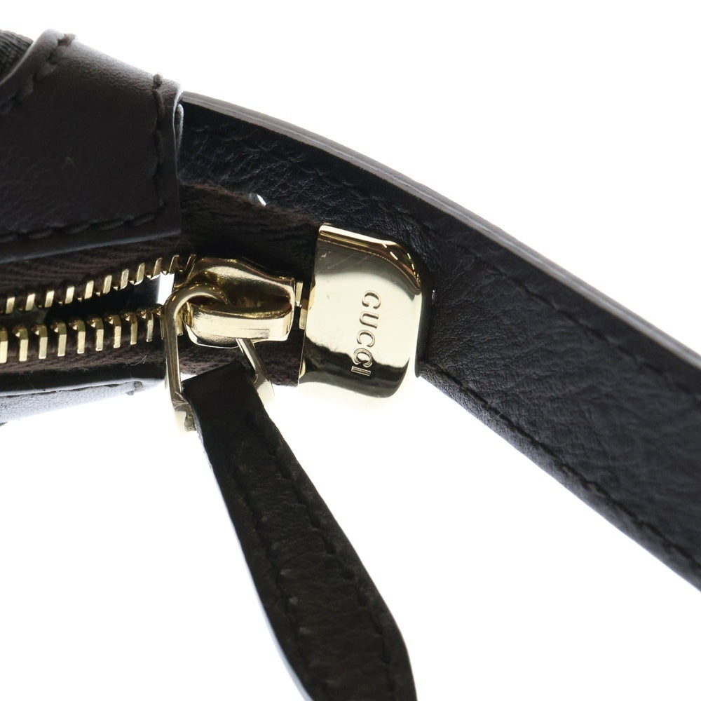 GUCCI(グッチ) GGスプリーム PVC レザー ワンショルダーバッグ ブラウン 309618