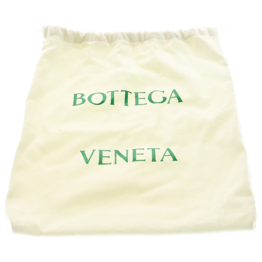 BOTTEGA VENETA(ボッテガヴェネタ) ミニ ザ ポーチ レザー ギャザー ショルダーバッグ キウイ イエロー/ライトグリーン