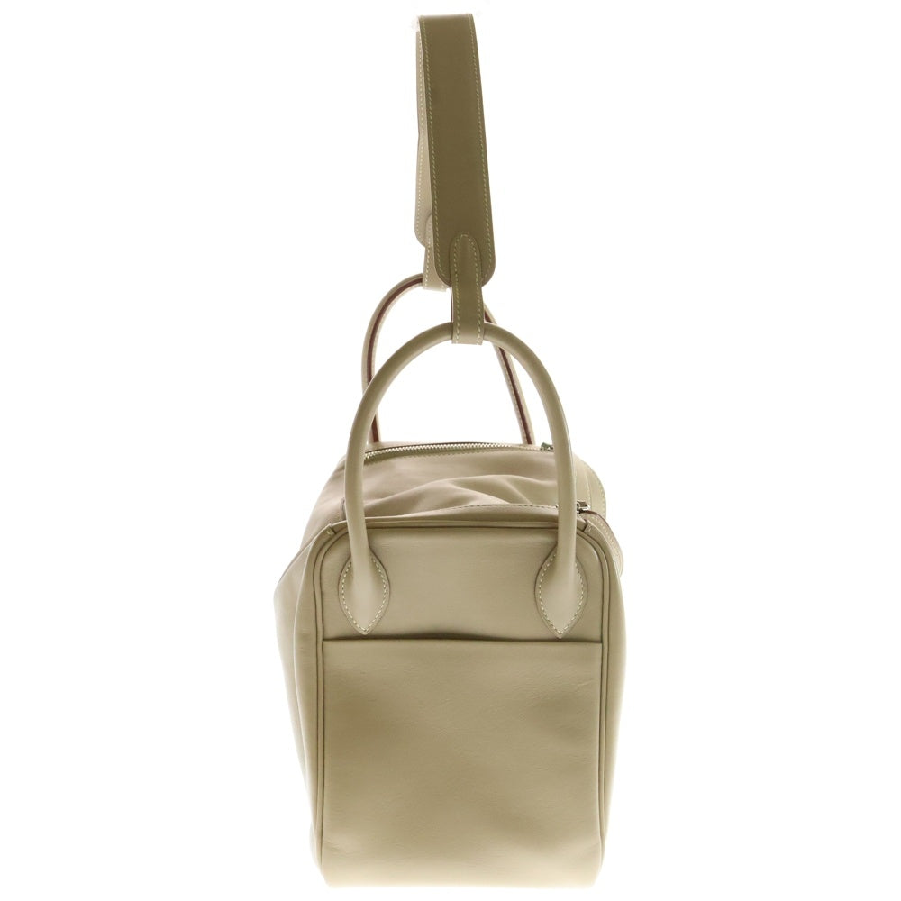 HERMES(エルメス) リンディ30 ベトン ヴォー・スイフト □L ゴールド金具 ハンドバッグ ショルダーバッグ