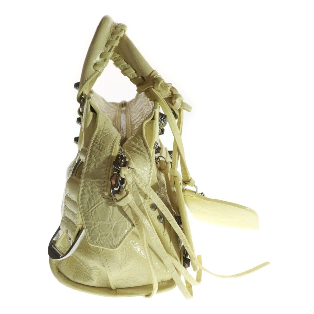 BALENCIAGA(バレンシアガ) ネオ カゴール レザー 2WAY ハンド ショルダーバッグ イエロー 700940 650987