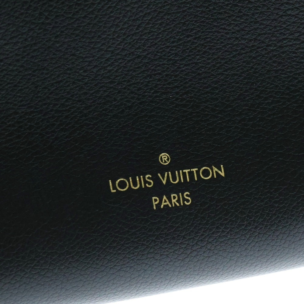 LOUIS VUITTON(ルイヴィトン) モノグラム オンマイサイドPM ノワール 2WAY レザーハンドバッグ ショルダーバッグ ブラック×ブラウン レディース M57728