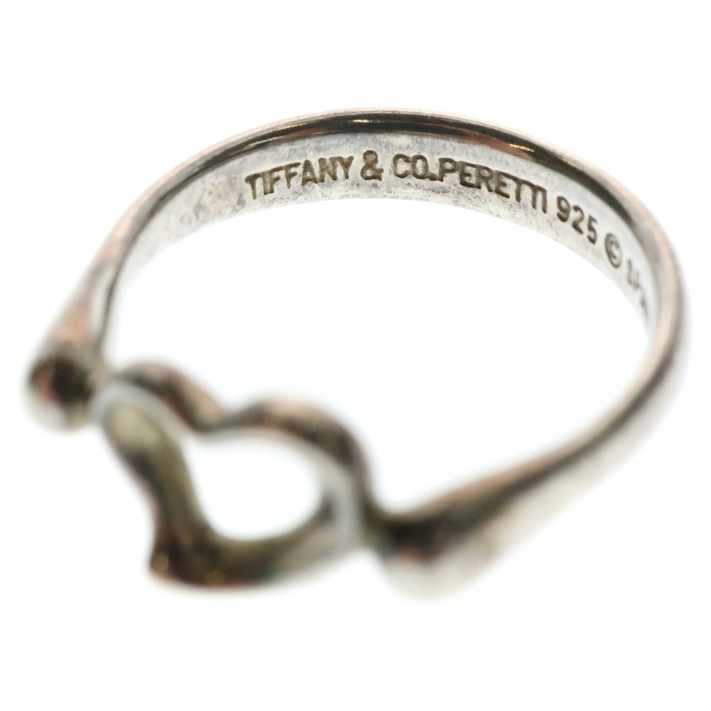 TIFFANY&Co(ティファニー) オープンハート リング 指輪 シルバー 9.5号