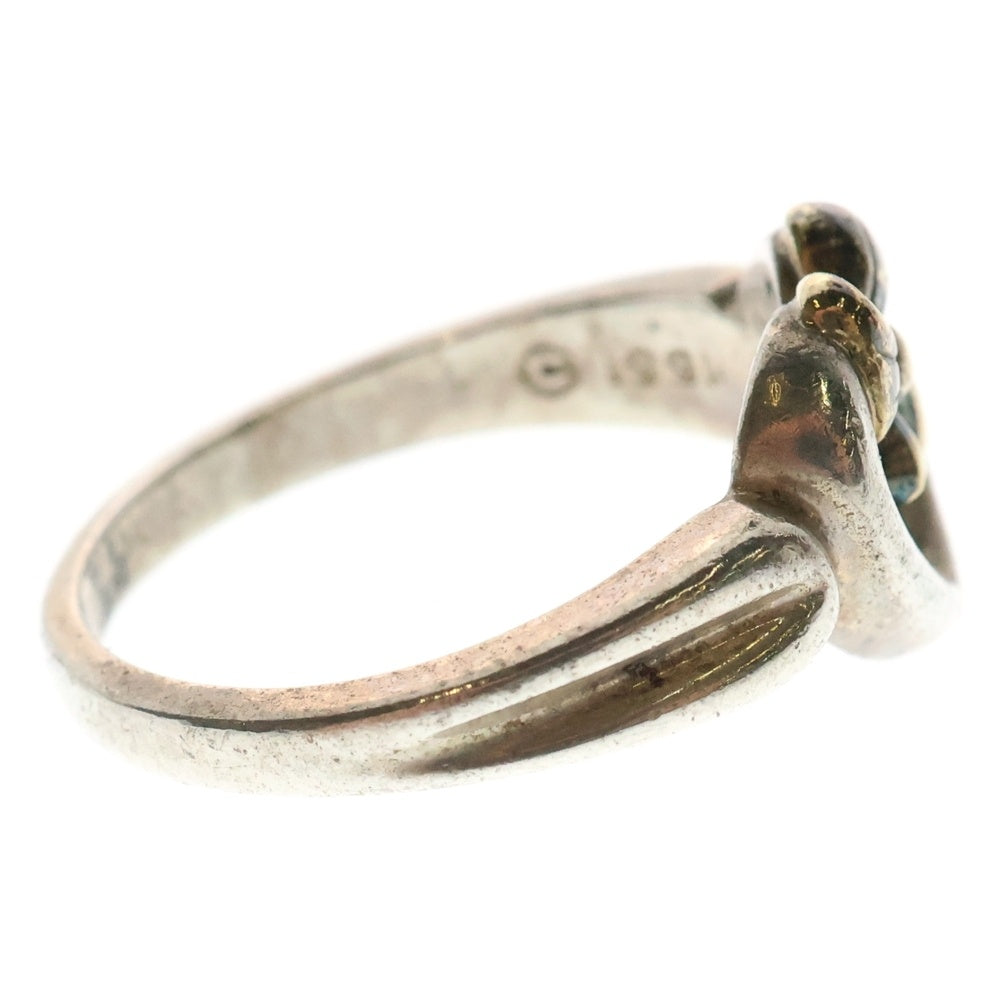 TIFFANY&Co(ティファニー) ハートリボン K18YG コンビ リング 指輪 11.5号