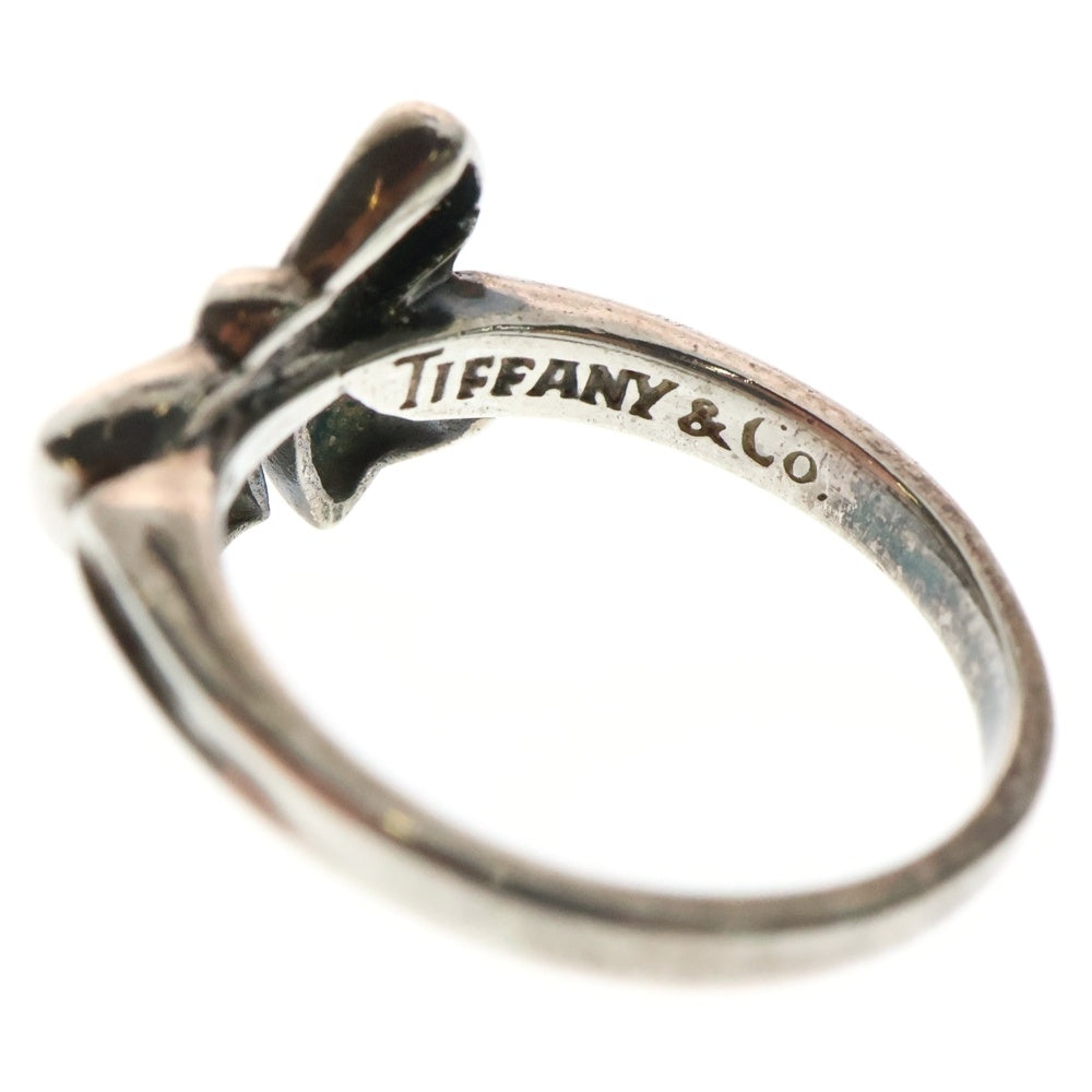 TIFFANY&Co(ティファニー) リボンモチーフ リング 指輪 シルバー 10.5号
