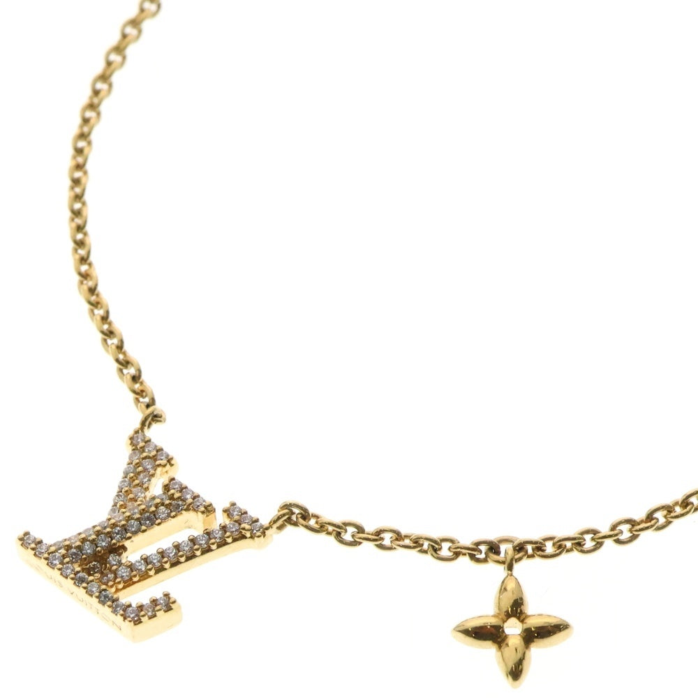 LOUIS VUITTON(ルイヴィトン) コリエ アイコニック LVネックレス ペンダント チェーン ゴールド GP M00596