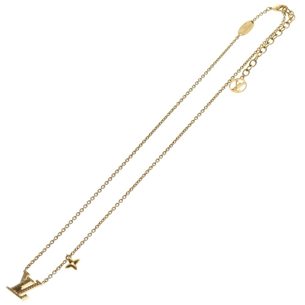 LOUIS VUITTON(ルイヴィトン) コリエ アイコニック LVネックレス ペンダント チェーン ゴールド GP M00596
