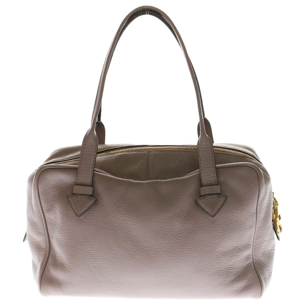 LOEWE(ロエベ) ロエベ ヘリテージ ハンドバック ミニバッグ ゴールド金具 ピンク レザー