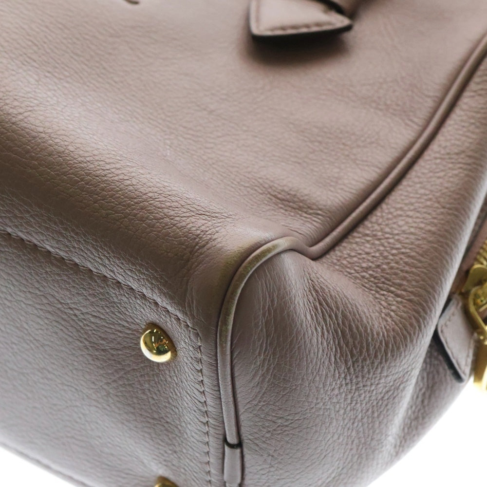 LOEWE(ロエベ) ロエベ ヘリテージ ハンドバック ミニバッグ ゴールド金具 ピンク レザー